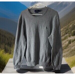 Polo‎ Ralph Lauren Men’s Sweater Size XL 100% Pima Cotton Small Pony Golf Core